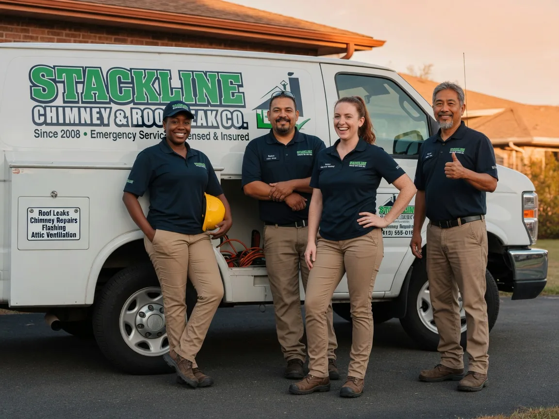 Chimney flashing repair company in Millersburg, IN